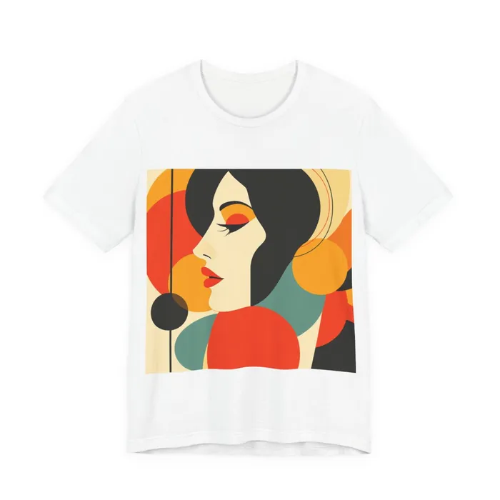 Profile on a t-shirt