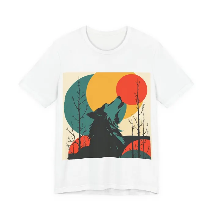 Lone Howl on a t-shirt
