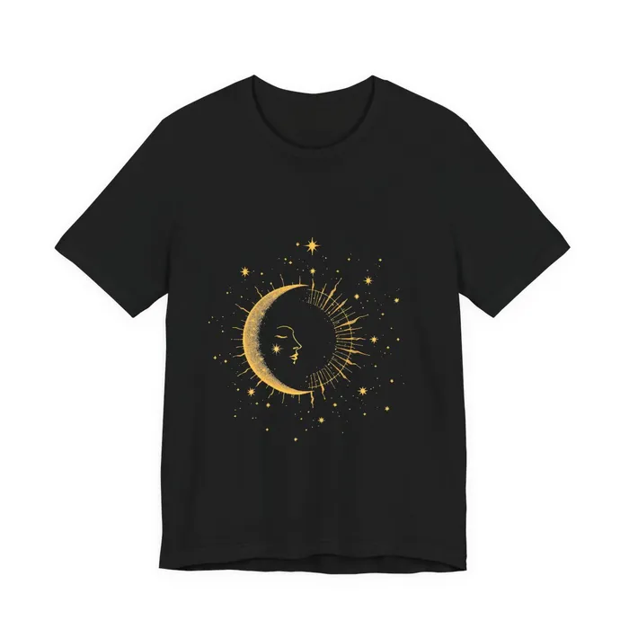 Sun & Moon on a t-shirt