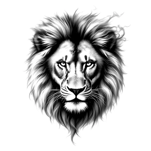 Lion tattoo design